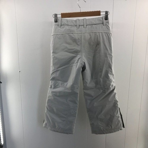 L.L. Bean light gray waterproof insulated snow pants size 6x-7 - Picture 2 of 3