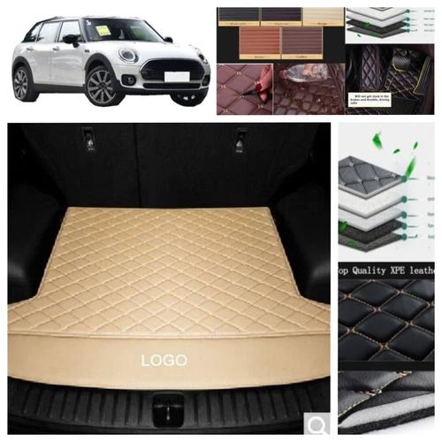 For Mini Cooper Clubman 2008-2020 Car Floor Mats PU Leather All Weather Rugs - Foto 15 di 38