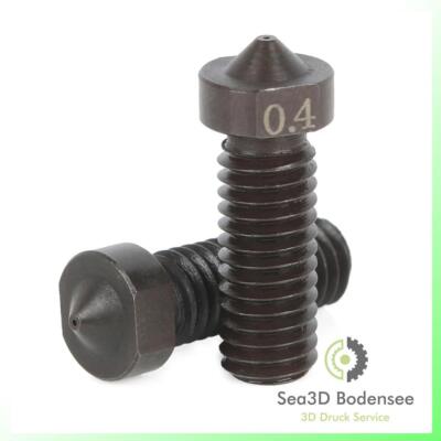 Gehärtete Volcano Stahl Düse 3D Drucker Hardened Steel Nozzle Anycubic Vyper
