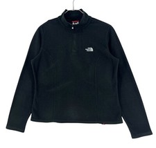 THE NORTH FACE Fleece Pullover Jumper Women 1/4 Zip Neck Polartec Size M