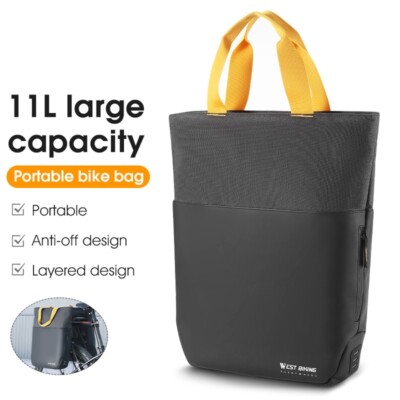 WEST BIKING Wasserdicht Fahrrad Single Reisetasche Fahrrad Trunk Gepäcktasche