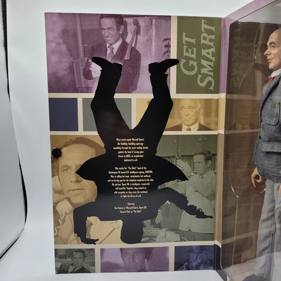Figura Sideshow Toy Get Smart The Chief 12" TV Land Edición Especial Foto 4 de 4