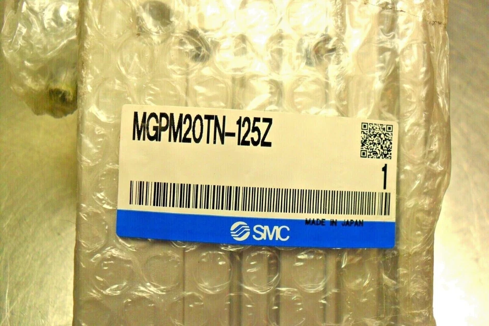 Cilindro guiado compacto SMC MGPM20TN-125Z, 20x125 mm carrera, doble acción, NUEVO Foto 4 de 4