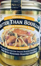 Better Than Bouillon Organic Roasted Chicken Base USDA Organic 21 oz Jar