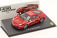 Ferrari F430 Challenge #14 Baujahr 2006 Mit Vitrine Rot / Weiß 1:43 Altaya