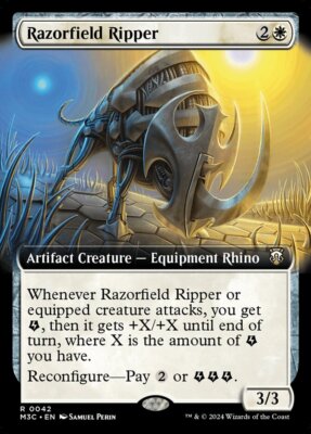 MTG Razorfield Ripper (42/782) Modern Horizons 3 Commander LP