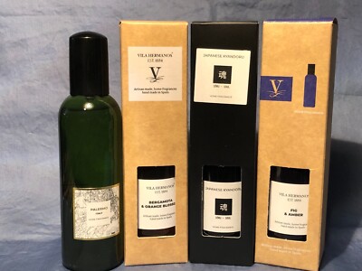 Vila Hermanos~Rome~FLORENCE~Patchouli & Vanilla~CEDAR WOOD~3.38oz~Room Spray