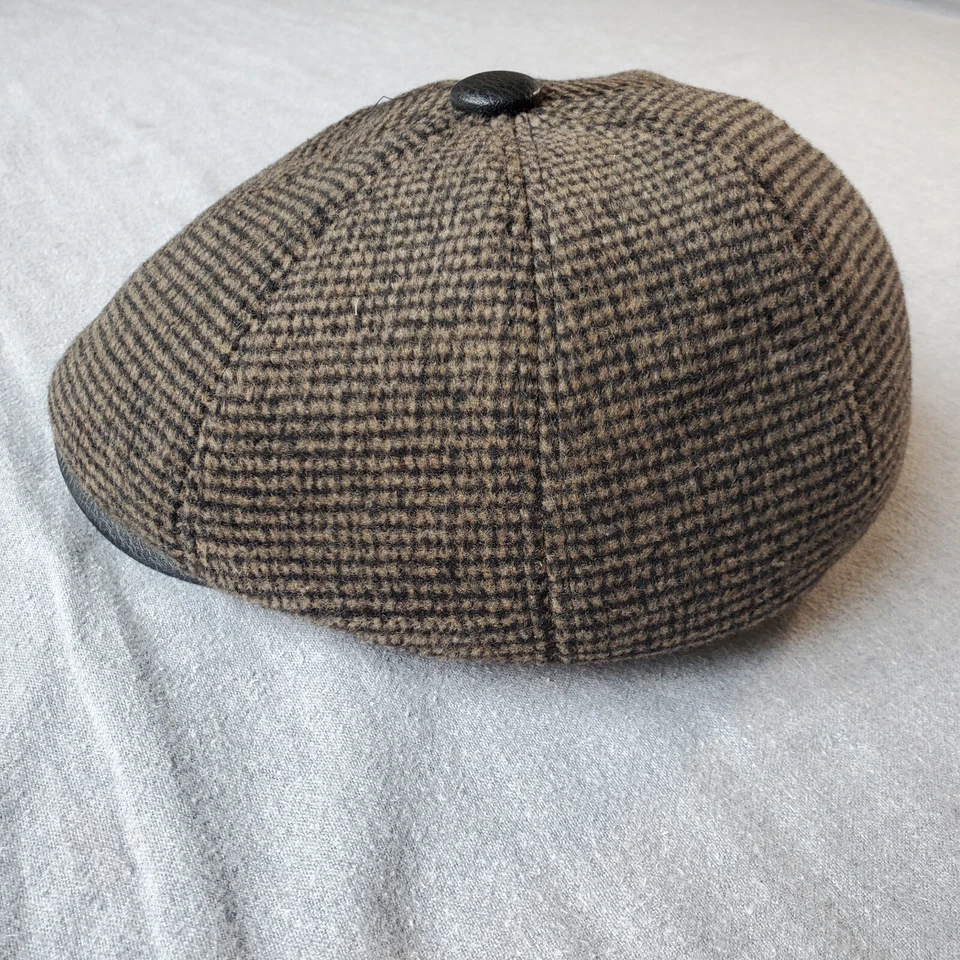 Gorra de Newsboy para Hombre Sombrero De Colección Gatsby Ivy Plano Conducción Golf Estilo Foto 3 de 4