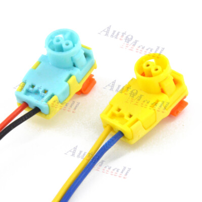 2pcs Clock Spring Plug Wire Connector Harness for Chevrolet Chevy GMC Cadillac