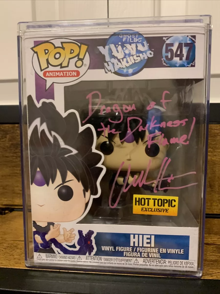Funko Pop Animation Yu Hakusho Hiei 38723 Signed And