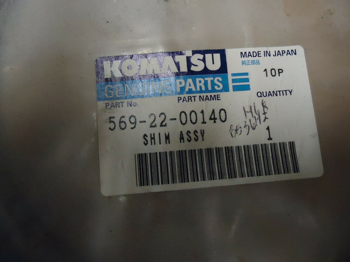 569-22-00140 Komatsu Shim Assembly 569-22-00140 | eBay