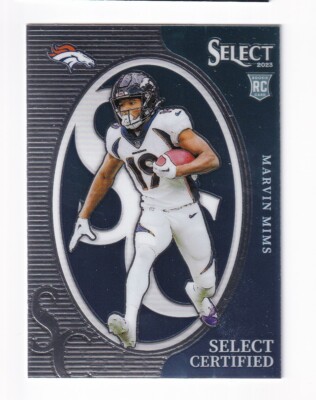 2023 SELECT FOOTBALL MARVIN MIMS SELECT CERTIFIED ROOKIE CARD CRO-MMI