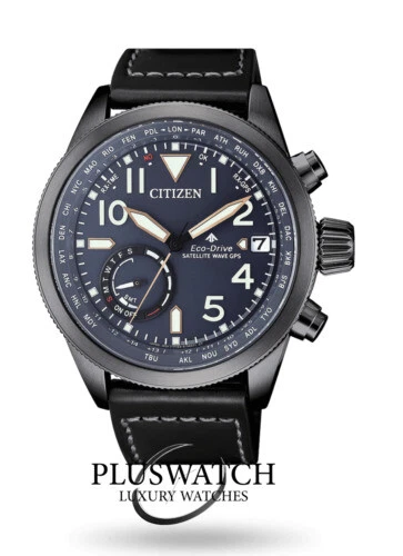 Orologi da polso Citizen Satellite Wave vera pelle