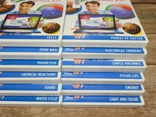 Lot of 12 Bill Nye The Science Guy Classroom Edition Home School Disney 