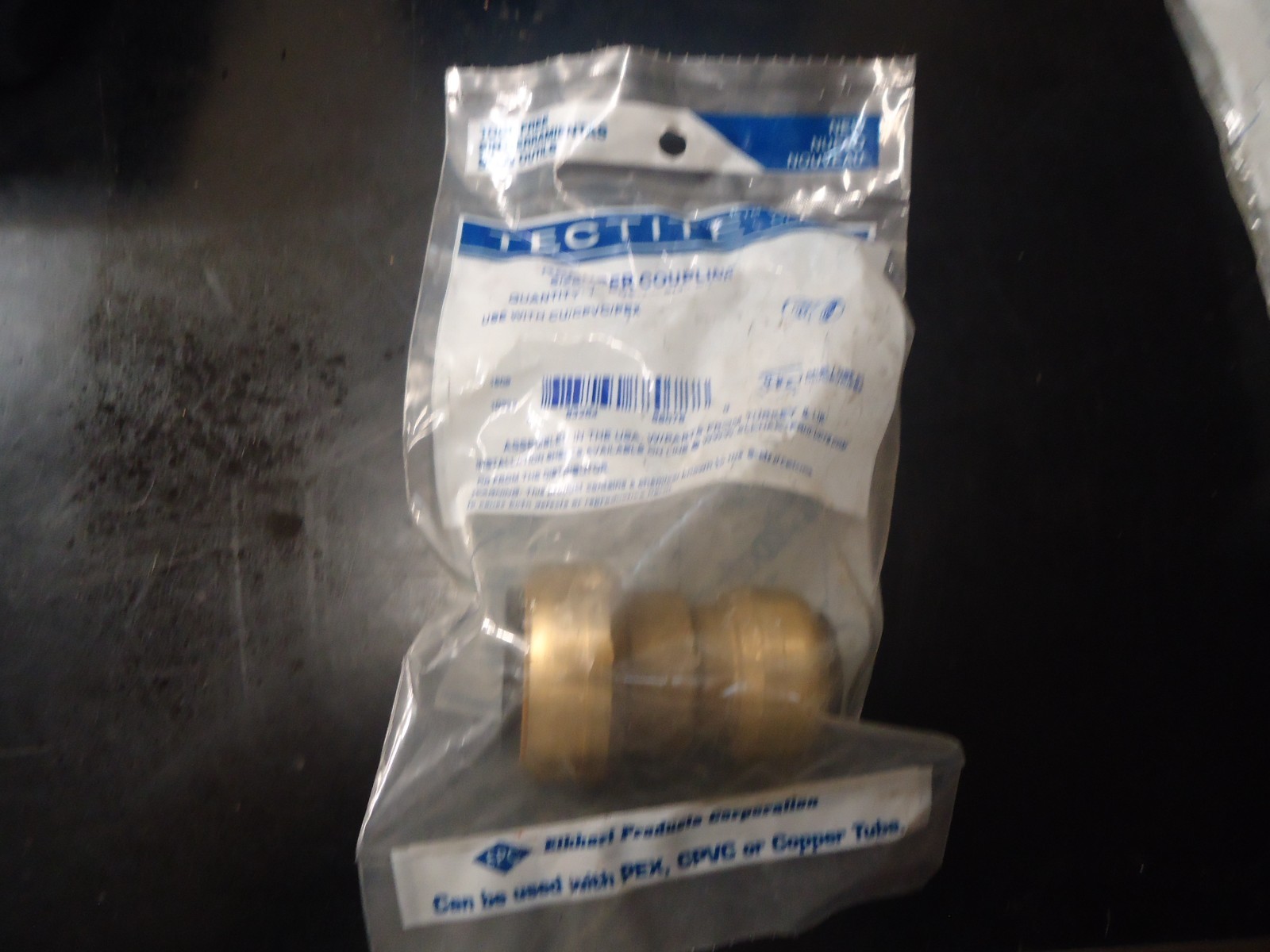 TECTITE Reducing Coupling 1" to 3/4" - Push-to-Connect Plumbing Fitting