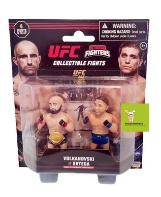 2025 UFC Octagon Fighters 2 Pack ALEXANDER VOLKANOVSKI vs BRIAN ORTEGA **READ**