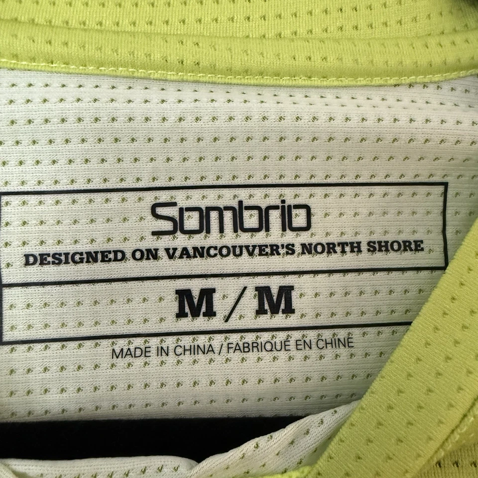 Camiseta para mujer Sombrio Burst ciclismo MTB color lima talla M Foto 2 de 4