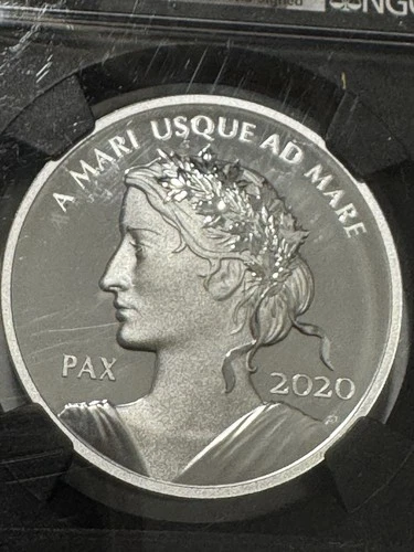 2020 Canada 1oz Peace Dollar Silver Ultra High Relief NGC PF70 Susan Taylor