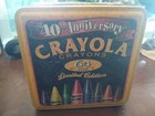 40th Anniversary Crayola Crayons 1998 Tin, Has Some Wear, No Crayons Inside — photo 6