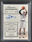 ALLEN IVERSON 2023-24 PANINI FLAWLESS #FST-AIV SCORING TITLE AUTO 13/25 76ERS