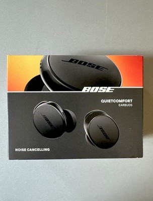 Bose QuietComfort Noise Cancelling Earbuds Schwarz Kabellos Bluetooth, Neuwertig
