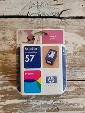 Genuine HP 57 Tri-Color Ink Cartridge C6657AN New Sealed Box Expired 2005