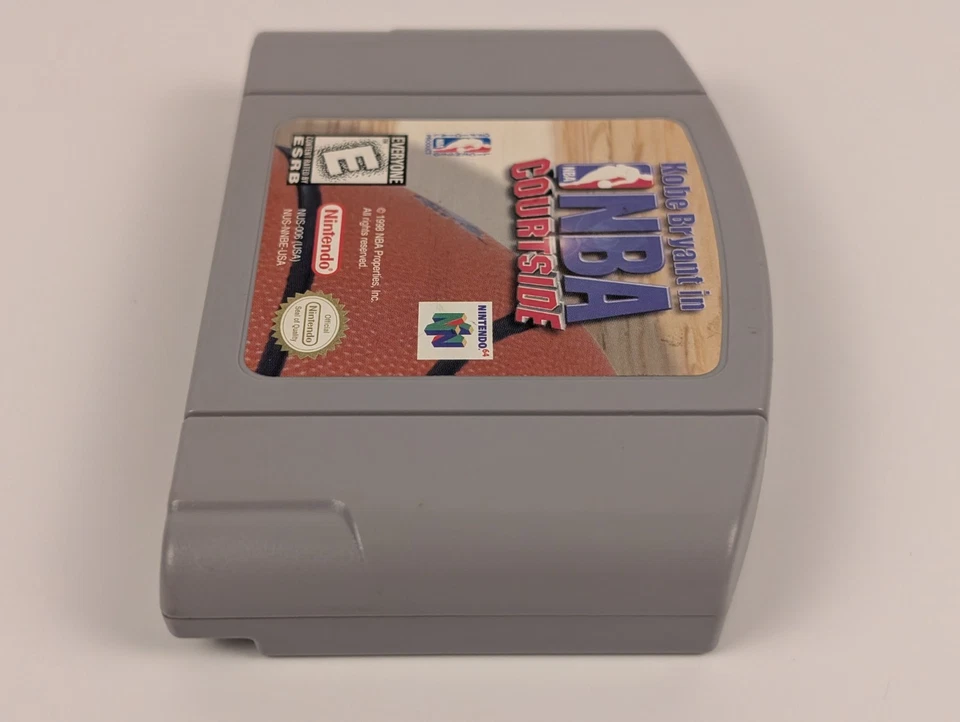 Kobe Bryant in NBA Courtside (Nintendo 64, 1998)➡️Cartridge Only- Tested🔥 - Image 4 of 4