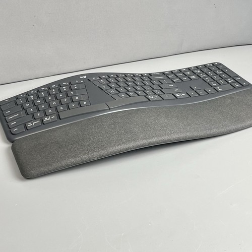 Logitech ERGO K860 Wireless Keyboard - Black w/ USB Receiver - Picture 2 of 19