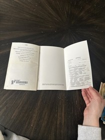 Sega Saturn Manual Only Hexen W/Reg Card Manual Not Stapled