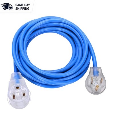 Heavy Duty 25' Welder Extension Cord -  Approved & Waterproof with NEMA Plug