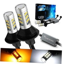 3157 Error Free Dual Color Type 2 Switchback DRL LED Turn Signal Light Bulbs