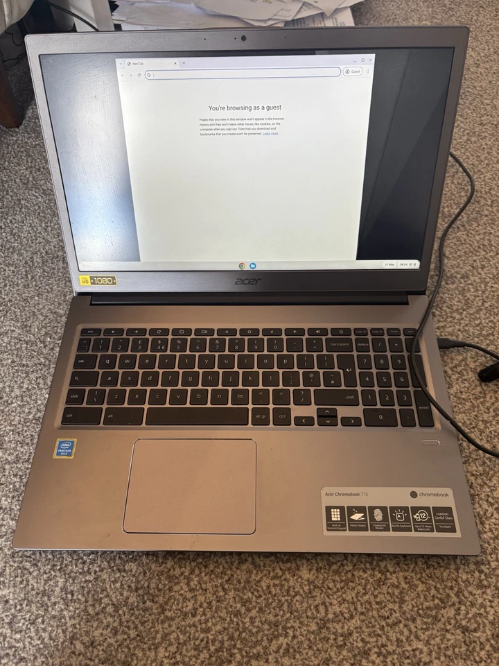 Acer Chromebook 715 full HD 1080 - Image 4 of 4