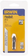 Irwin Tools - 10312ZR Unibit #12 3/8-Inch Step-Drill Bit, 1/4-Inch Shank
