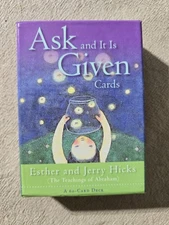 Ask and It Is Given 60 Cards by Esther & Jerry Hicks - Oracle, Tarot