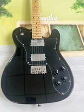 USA Warehouse TL Black electric guitar solid-body H-H-H pickup and maple neck