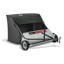 Ohio Steel Tow behind Lawn Sweeper 50 In 26 Cu. Ft Heavy-Duty Leaf Grass Collect