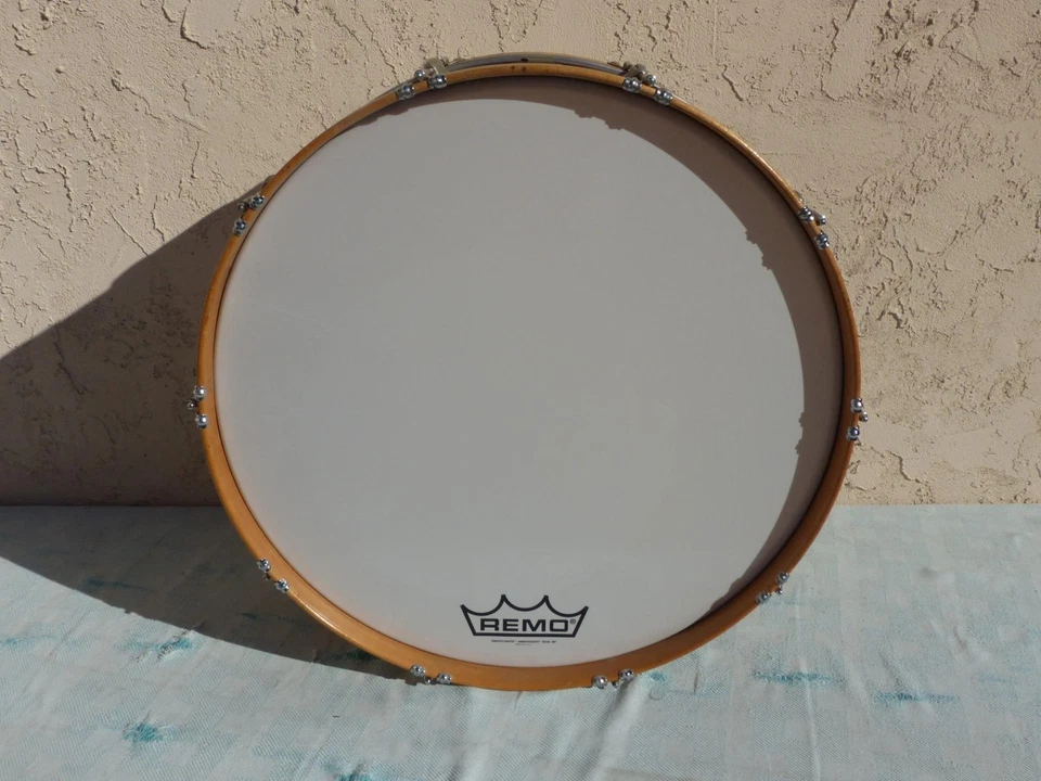 Bajo Slingerland Chicago 27" x 11" carcasa de caoba individual ~ ENVÍO GRATUITO Foto 4 de 4