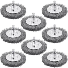 Supkiir 8 Pack 3inch Wire Wheel Brush for Drill, Drill with... 