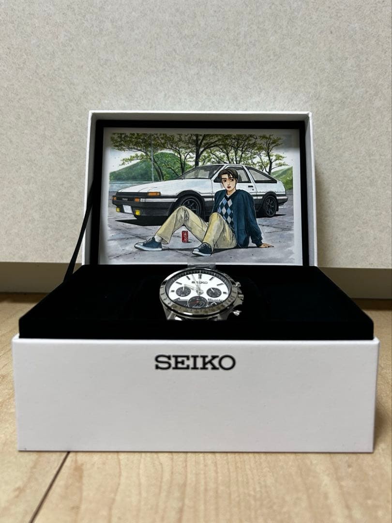 SEIKO Initial D Collaboration Watch Limited Edition 1995 AE86