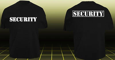 SECURITY T-Shirt Sicherheitsdienst Ordner Police Polizei SWAT Sicherheit TOP PRE - Bild 1 von 2