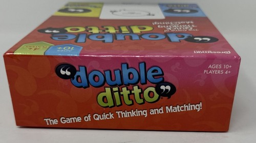 Double Ditto - Brand New & Sealed Board Game Of Quick Thinking And Matching 10+ - Picture 6 of 7