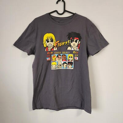 Street Fighter Tokidoki T-Shirt Ken Vs Ryu Mens Unisex Sz Medium