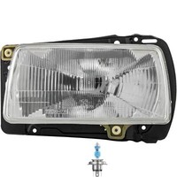Scheinwerfer Links H4 FüR VW Jetta II 19E 1G2 165 Inkl. Osram Lampen