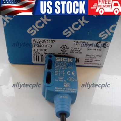 NEW Sick 1018286 WL9-3N1132 Sensor Intelligence Reflection Light Barrier