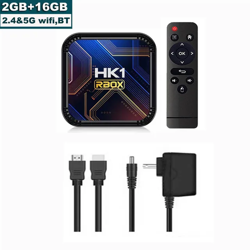 RBOX HK1 Android 13 TV Box 16/32/64GB Quad Core HD 8K Dual WIFI - Foto 10