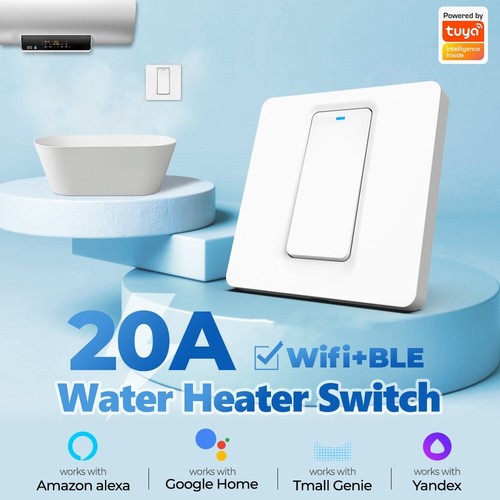 WiFi Smart Boiler Switch Water Heater Smart Life Tuya APP Remote Control 20/40A - Picture 3 of 19