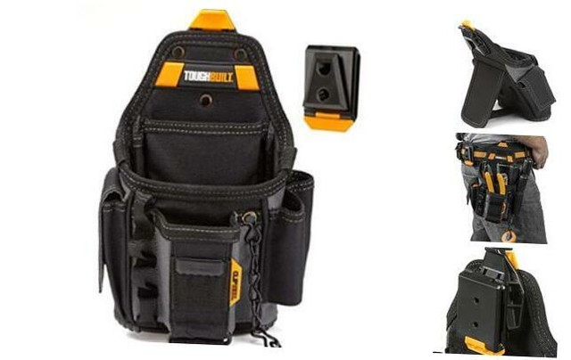 toughbuilt electrician cliptech pouch and hub