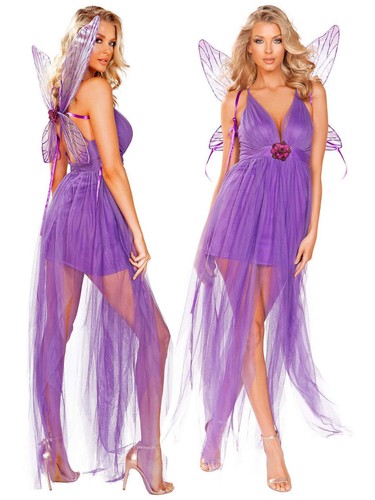 sachin and babi light blue dress Spotlight: Purple Fairy Sexy Adult Costume | Nova's Journal main image 0