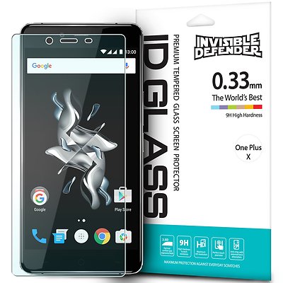 For OnePlus X Screen Protector Premium Tempered Glass, Ringke Invisible Defender