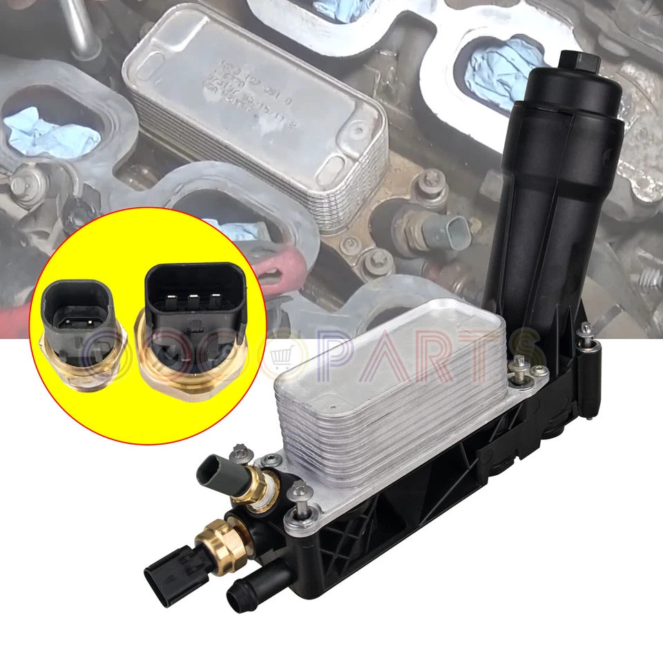 OIL COOLER FILTER HOUSING FOR 2011-2013 CHRYSLER TOWN & COUNTRY JEEP DODGE RAM - Изображение 3 из 4